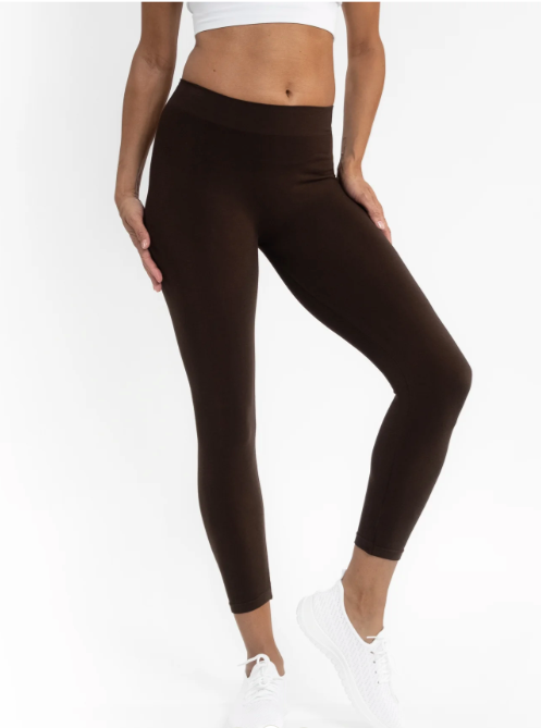 Traditional Waist Cropped Leggings